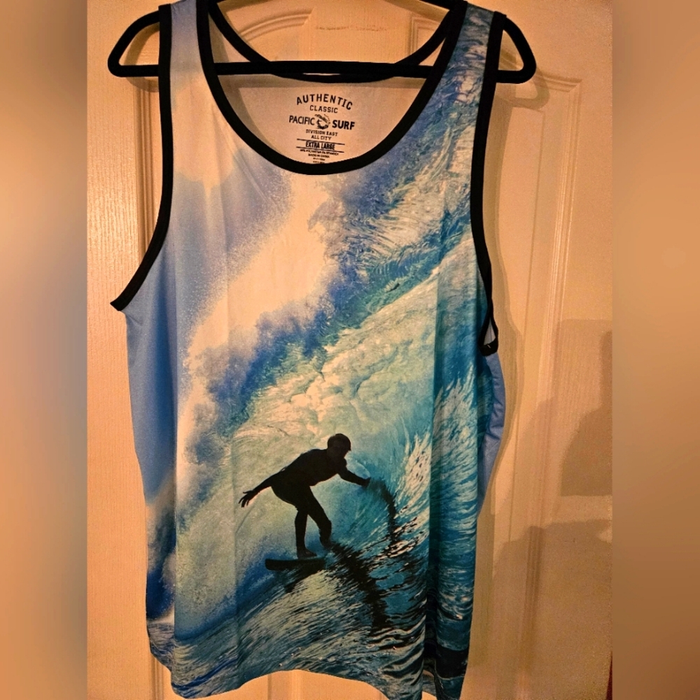 Mens Pacific Surf Tank Top size: XL